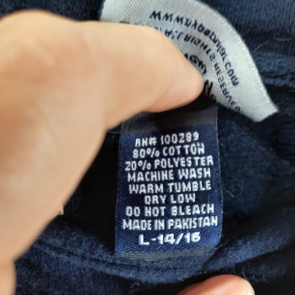 City of New York Hoodie Youth Large 14/16 NYPD Pull-Over Navy Blue - Picture 6 of 6